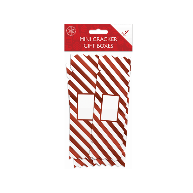 Wholesale Mini Cracker Gift Boxes - 4 Pack - (Case of 24)