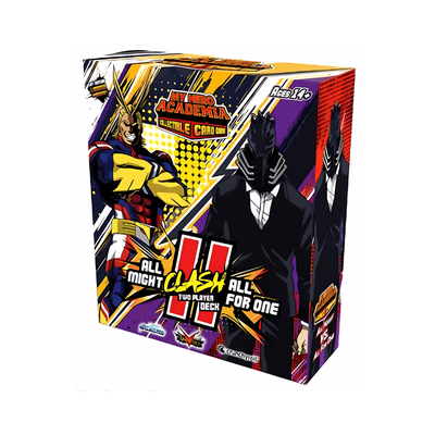 Wholesale My Hero Academia Collectible Card Game Clash Two player Deck - (Case of 8)
