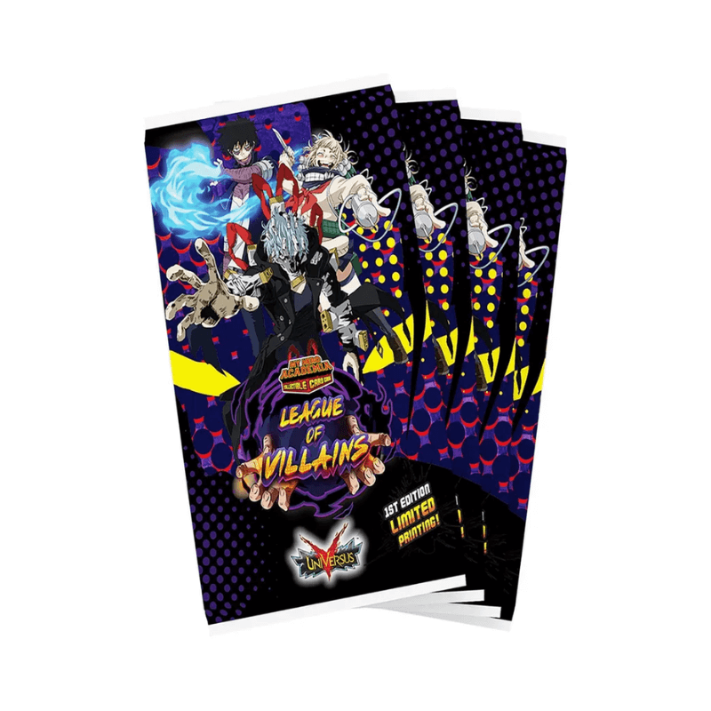 My Hero Academia CCG Series 4: League of Villains Booster Display My Hero Academia CCG Series 4: League of Villains Booster Display