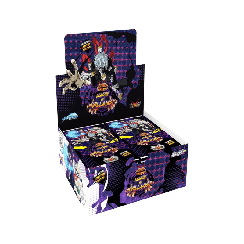 My Hero Academia CCG Series 4: League of Villains Booster Display My Hero Academia CCG Series 4: League of Villains Booster Display