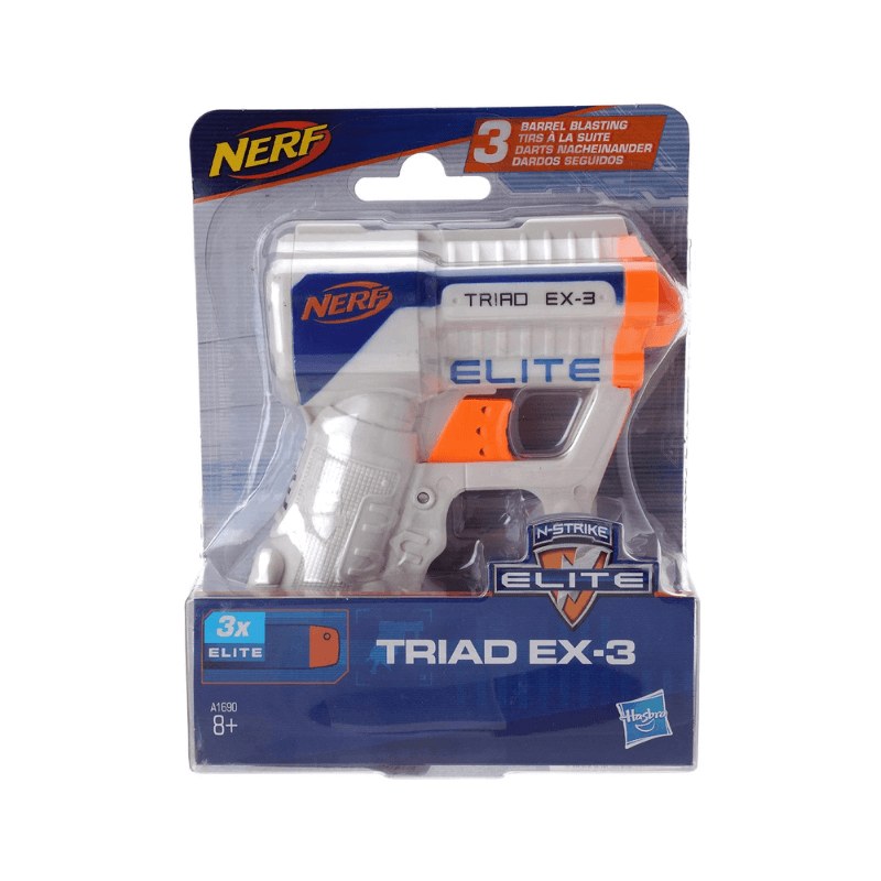 NERF Elite Triad EX-3 Blaster