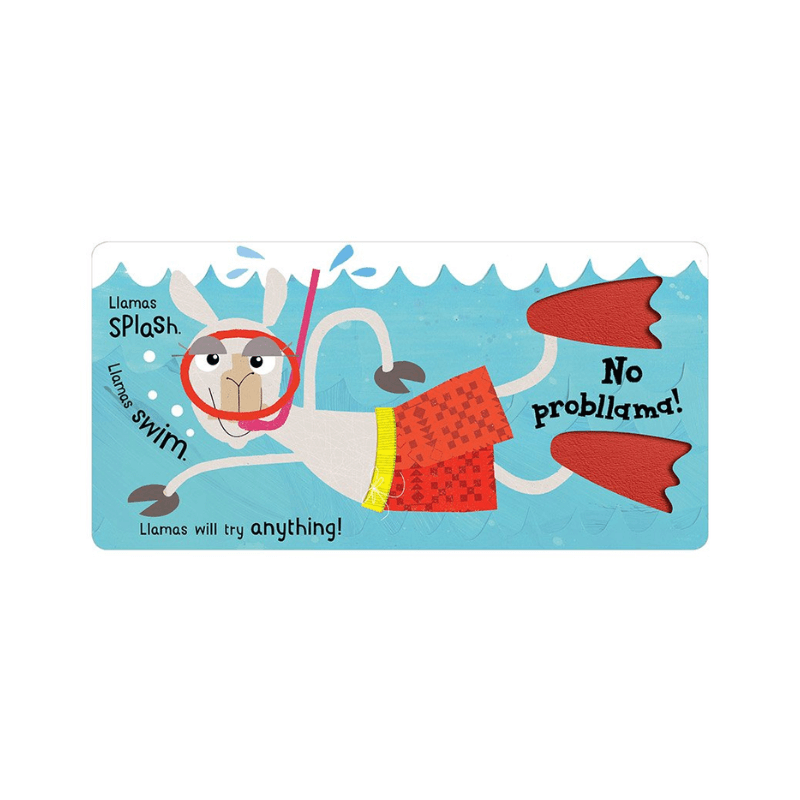 Wholesale No Prob Llama Touch And Feel Baby Book - (Case of 12)
