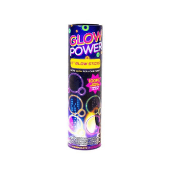 Pack Of 100 Glow Power Glow Sticks