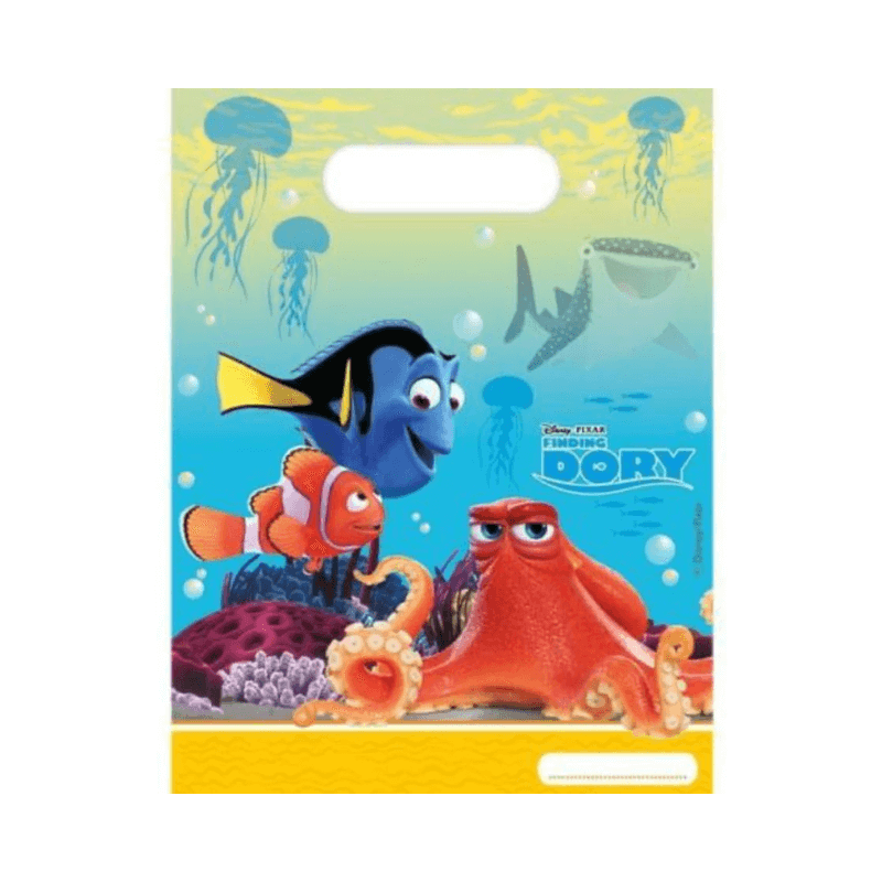 Wholesale Pack Of 6 Finding Dory Party Bags - (Case of 12)