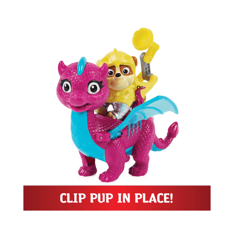 Paw Patrol Rescue Knights - Rubble And Dragon Blizzie