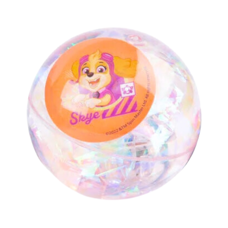 Skye Paw Patrol Clear LED Bouncy Ball
