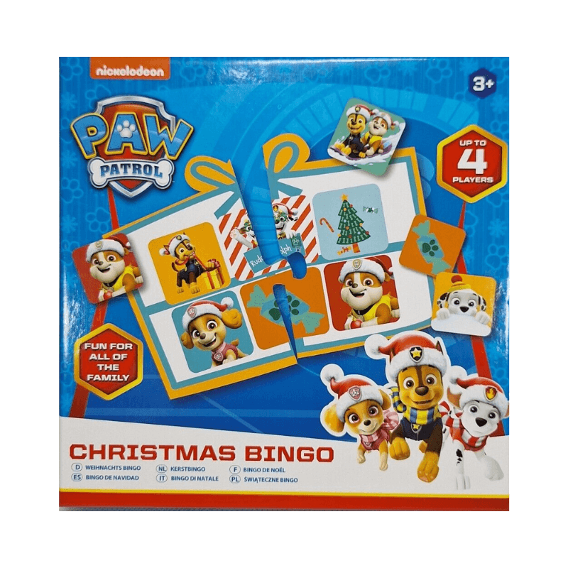 Paw Patrol Christmas Bingo Jigsaw Puzzle