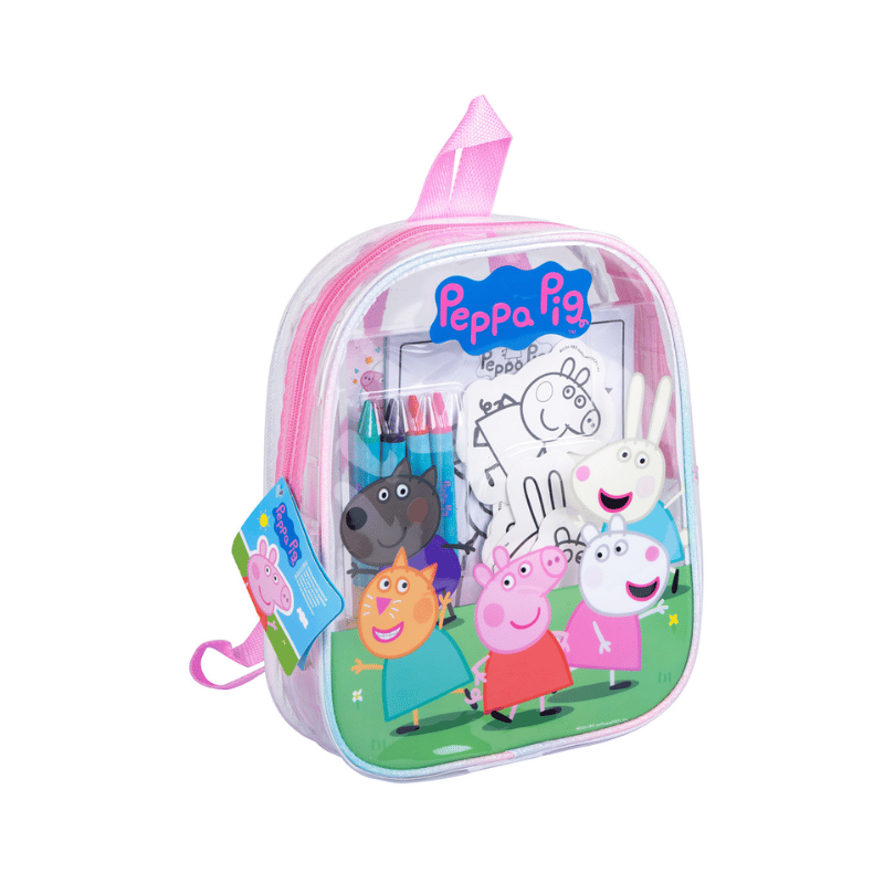 Wholesale Peppa Pig Craft Activity Backpack - (Case of 12)