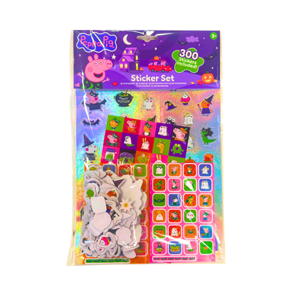 Peppa Pig Halloween Sticker Set (300 Stickers)