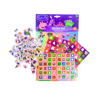 Wholesale Peppa Pig Halloween Sticker Set (300 Stickers) - (Case of 12)