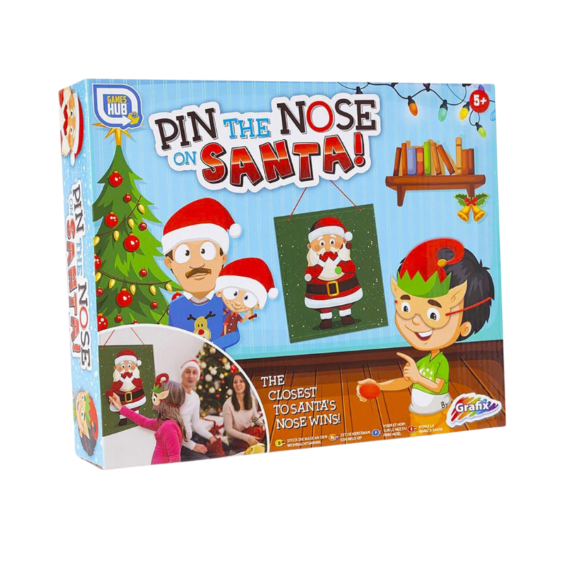 Pin The Nose On Santa