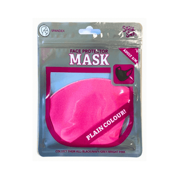 Wholesale Pink Adult Face Mask - (Case of 24)