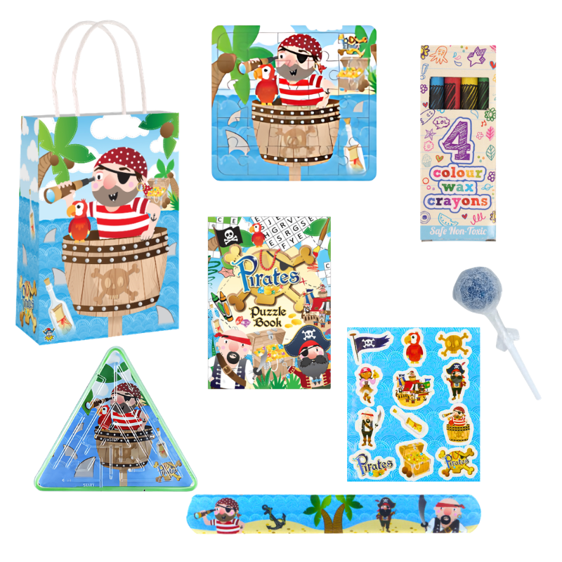 Pirate Theme Pre-Filled Party Bags