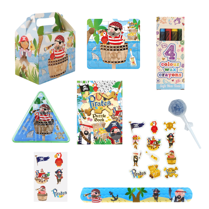Pirate Theme Pre-Filled Party Box