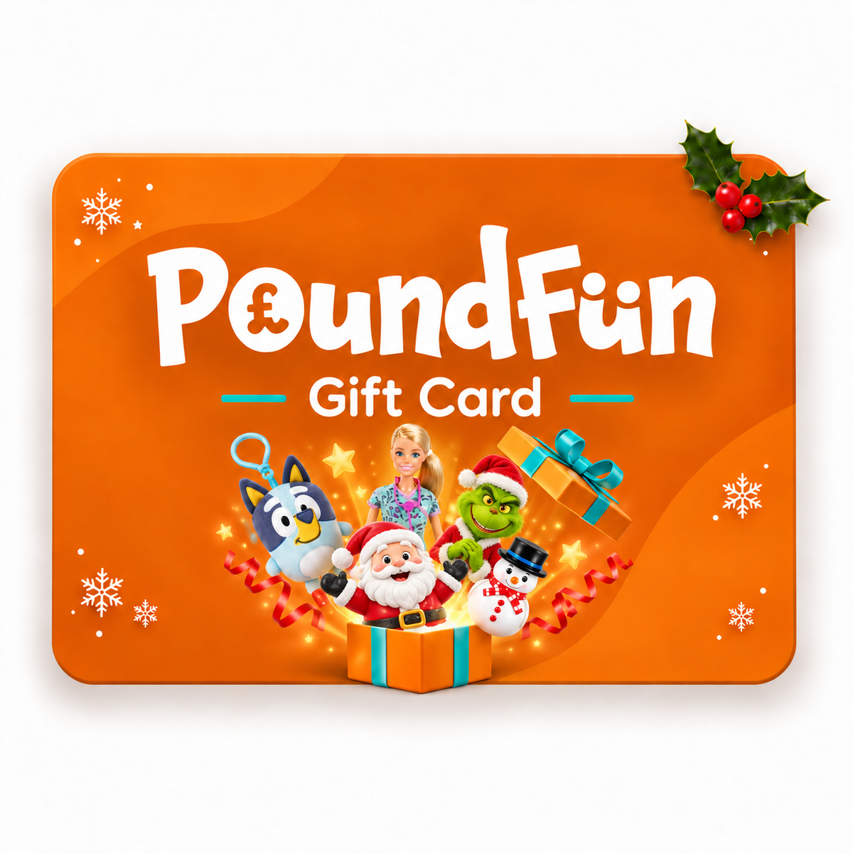 PoundFun Christmas Gift Card