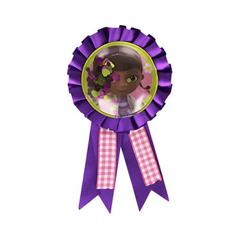 Wholesale Doc Mcstuffins Award Ribbon - (Case of 12)