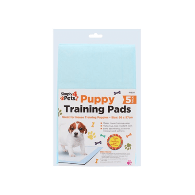 Wholesale Puppy Training Pads 5 Pack - (Case of 12)