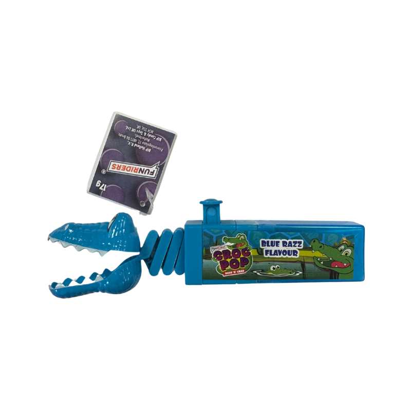 Push 'N' Grab Croc - Blue Razz