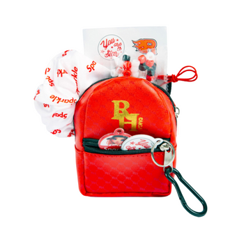 Wholesale Rainbow High Red Mini Accessory Backpack - (Case of 8)