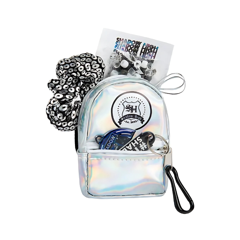 Wholesale Rainbow High Silver Mini Accessory Backpack - (Case of 8)