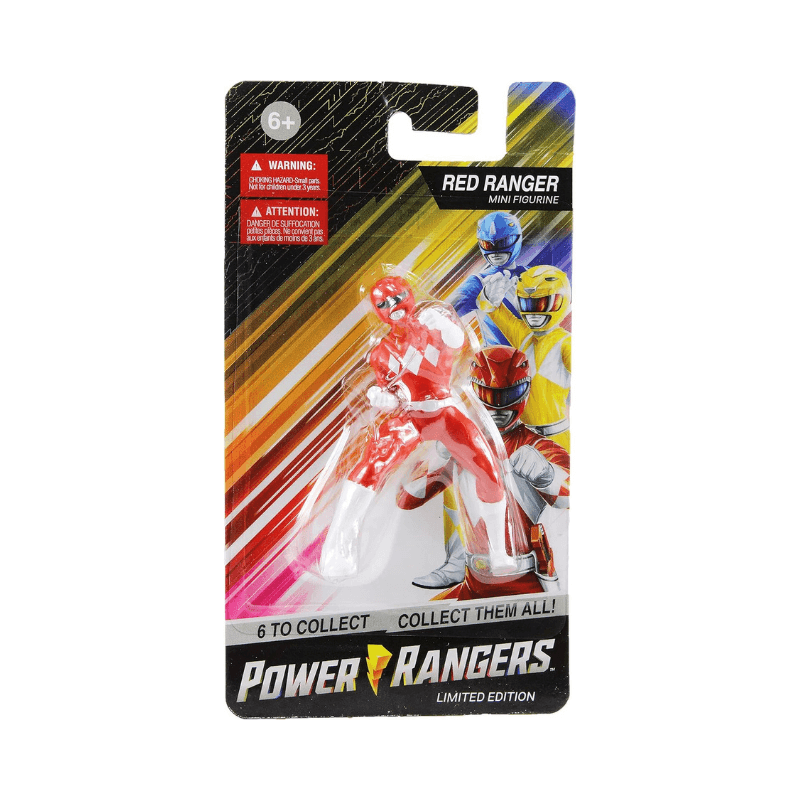 Red Power Rangers Mini Figure