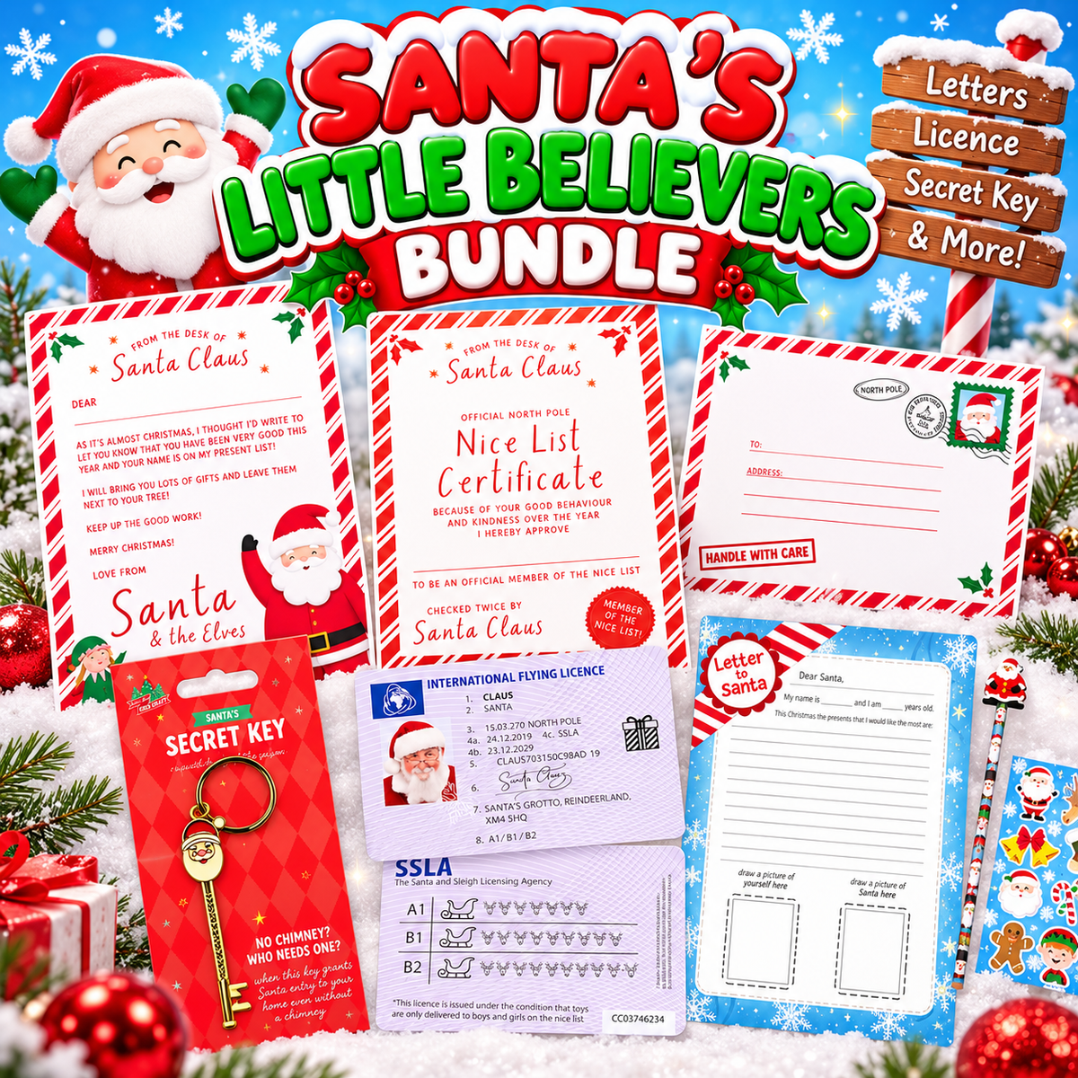 Santa's Little Believers Bundle