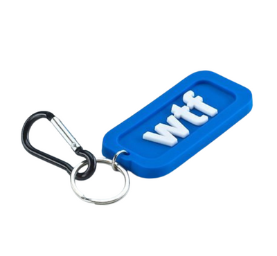 Wholesale WTF Keyring Luggage Tag - (Case of 12)