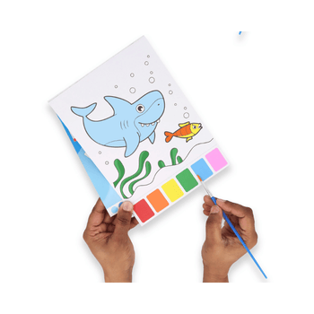 Wholesale Sealife Water Colouring Paint Set - (Case of 12)