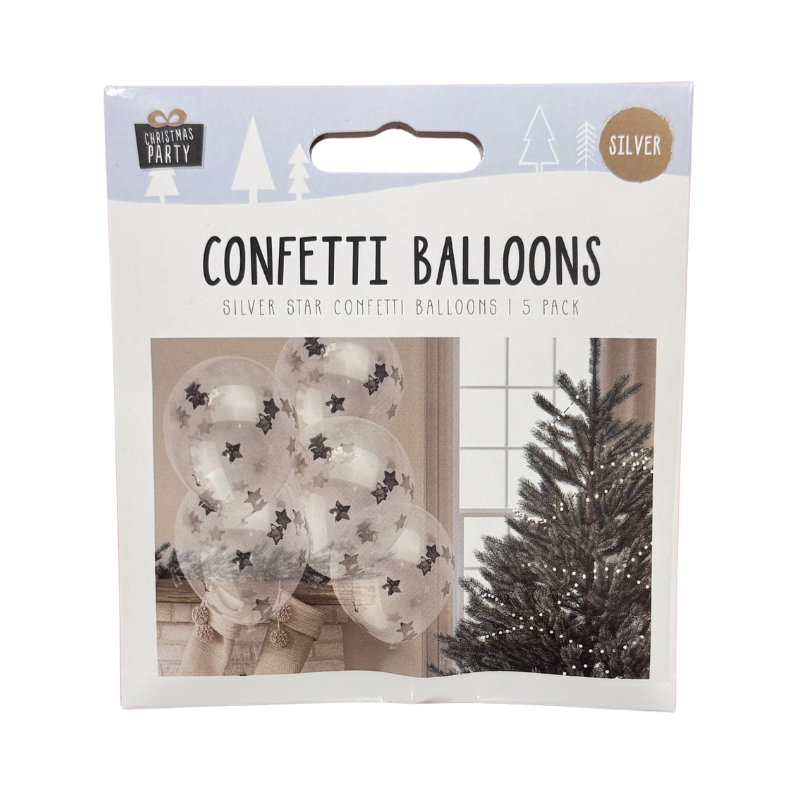 Confetti Star Balloons