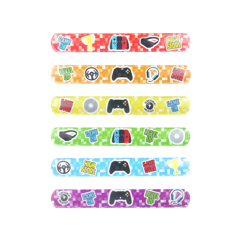 Wholesale Snap Bracelet Gamer Theme - (Case of 36)