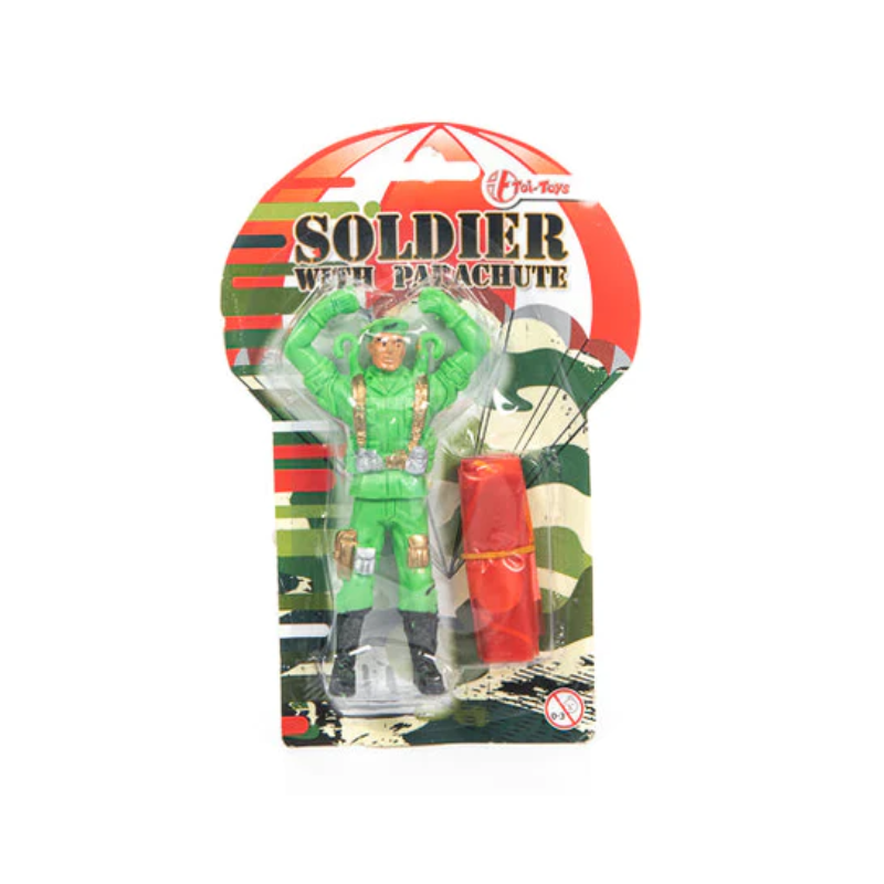Soldier With Parachute