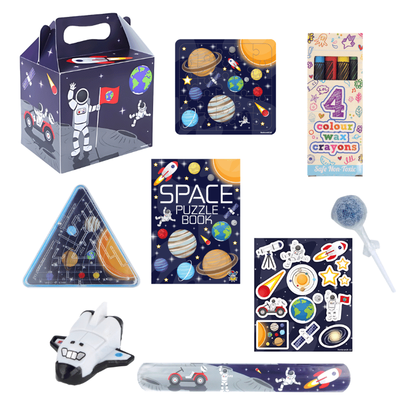 Space Theme Pre-Filled Party Box