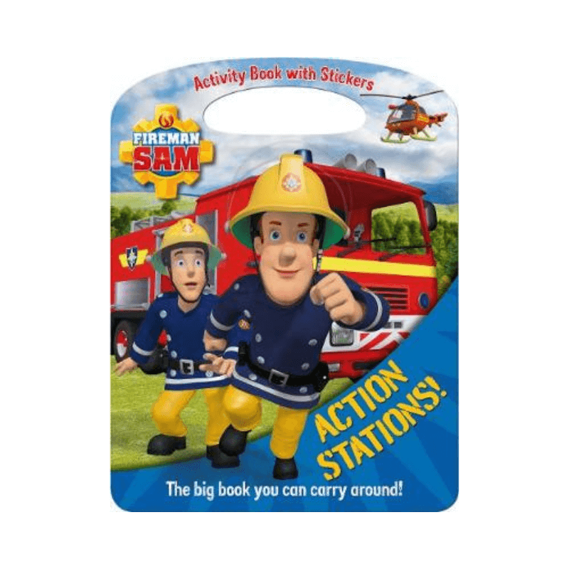 Wholesale Fireman Sam Action Stations Activity Book - (Case of 12)