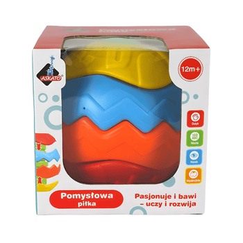 Stacking Ring Toy For Colour & Letter Learning