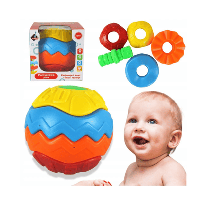 Stacking Ring Toy For Colour & Letter Learning