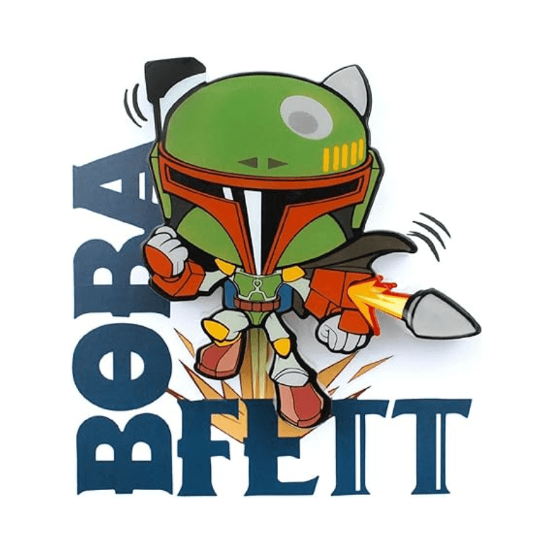 Wholesale Star Wars Boba Fett 3D Deco LED Wall Light - (Case of 10)
