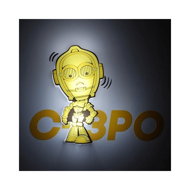 Wholesale Star Wars C-3PO 3D Deco LED Wall Light - (Case of 10)