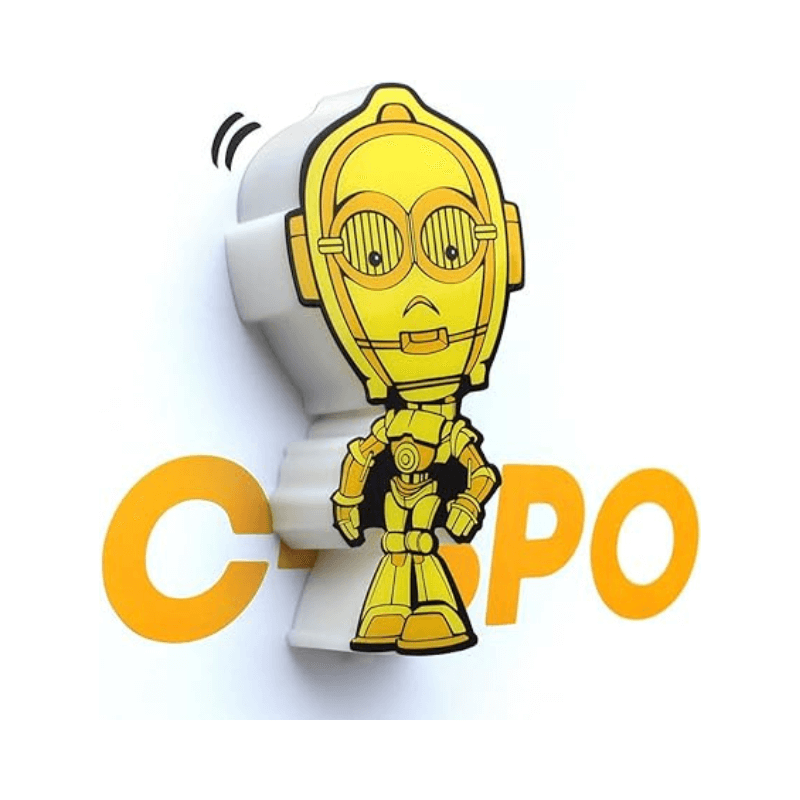 Wholesale Star Wars C-3PO 3D Deco LED Wall Light - (Case of 10)
