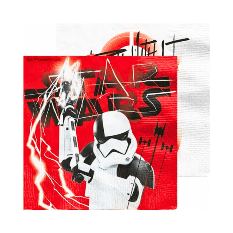 Wholesale Star Wars Party Napkins 20 Pack - (Case of 12)
