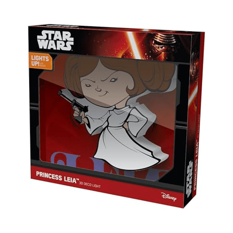 Wholesale Star Wars Princess Leia 3D Deco LED Wall Light - (Case of 6)