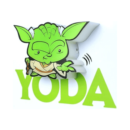 Star Wars Yoda 3D Deco LED Wall Light