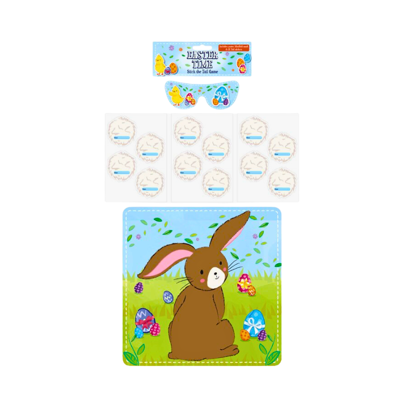 Wholesale Stick The Tail On The Bunny - Easter Game - (Case of 12)