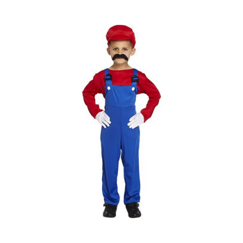 Super Mario Inspired Fancy Dress Costume - Age 7-9