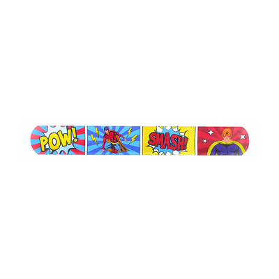 Wholesale Snap Bracelet Superhero Theme - (Case of 36)