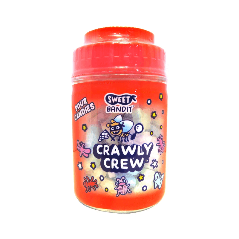 Wholesale Sweet Bandit Crawley Crew - Sour Candies - (Case of 16)
