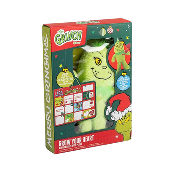 Wholesale The Grinch Grow Your Heart Plush Reward Chart - (Case of 6)