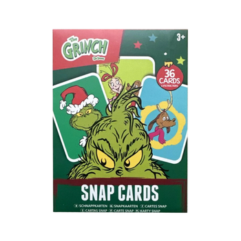 36 grinch themed snap cards