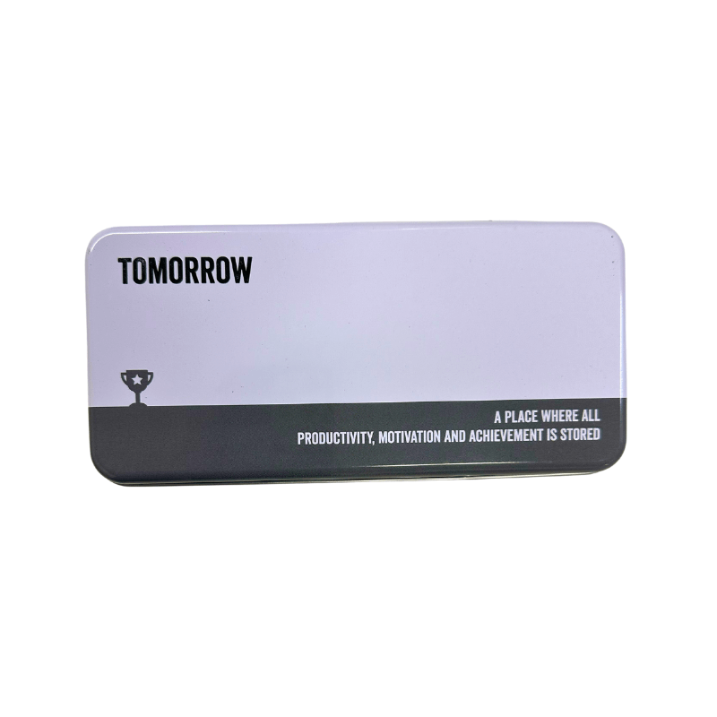 Wholesale Tomorrow Motivation Pencil Case - (Case of 12)