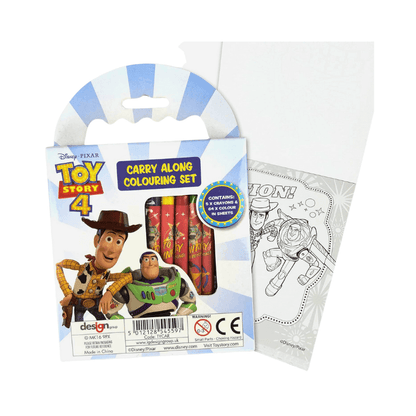 Toy Story 4 Carry Along Colouring Set
