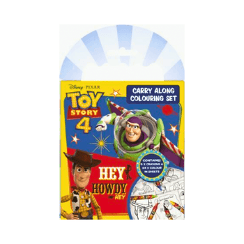 Toy Story 4 Carry Along Colouring Set